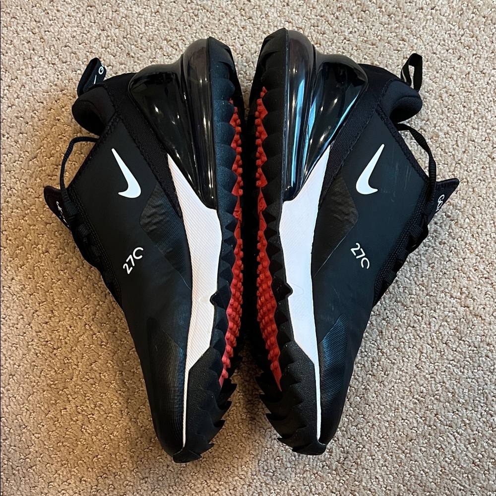 Nike GOLFZAC Black Athletic Shoes - Picture 3 of 5